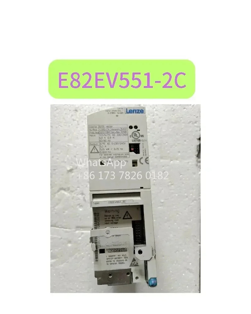 리퍼된 인버터 E82EV551-2C 리퍼 완료 0.55KW 220V