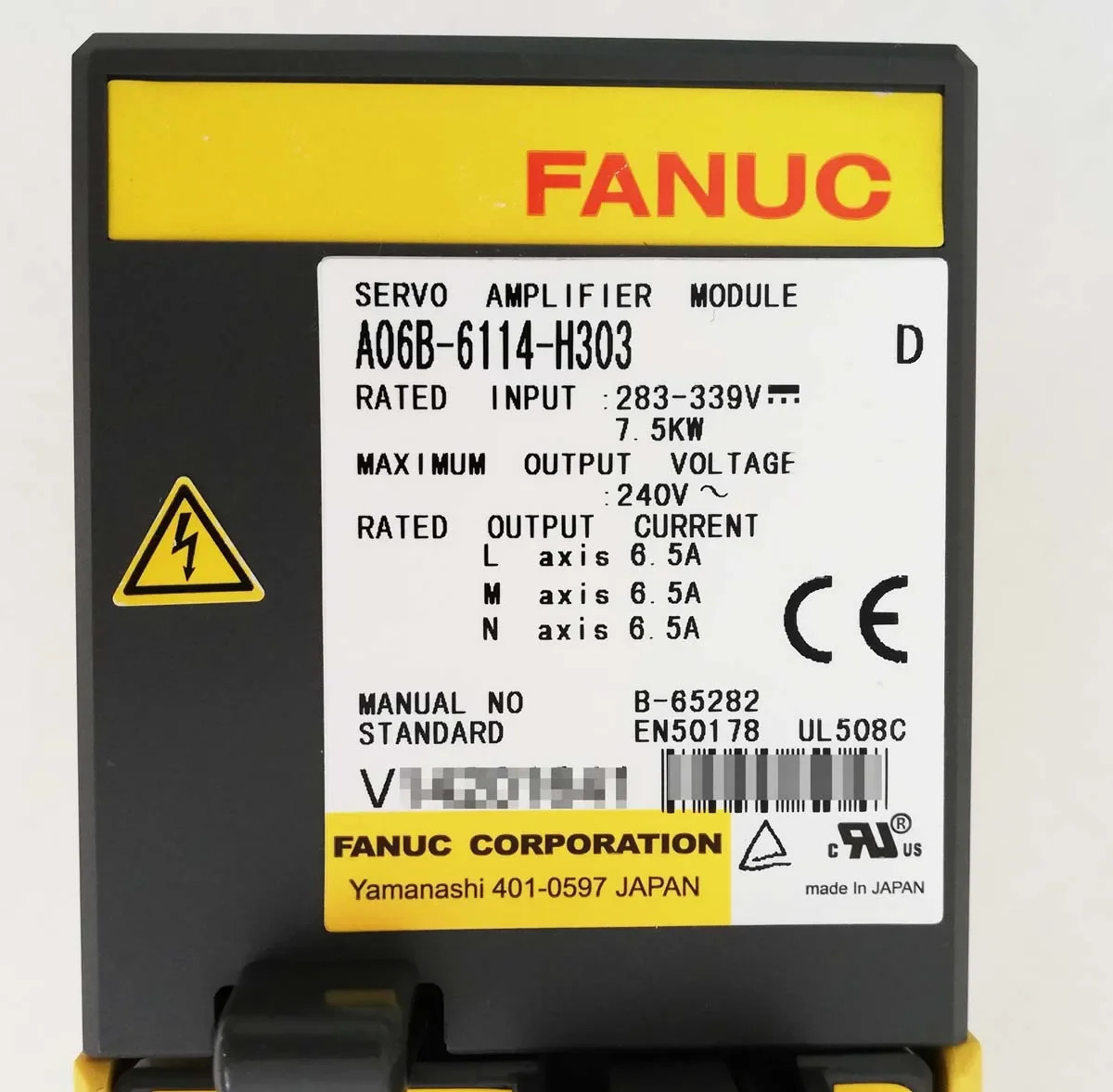 CNC 기계A06B-6114-H303 서보 드라이브 모듈