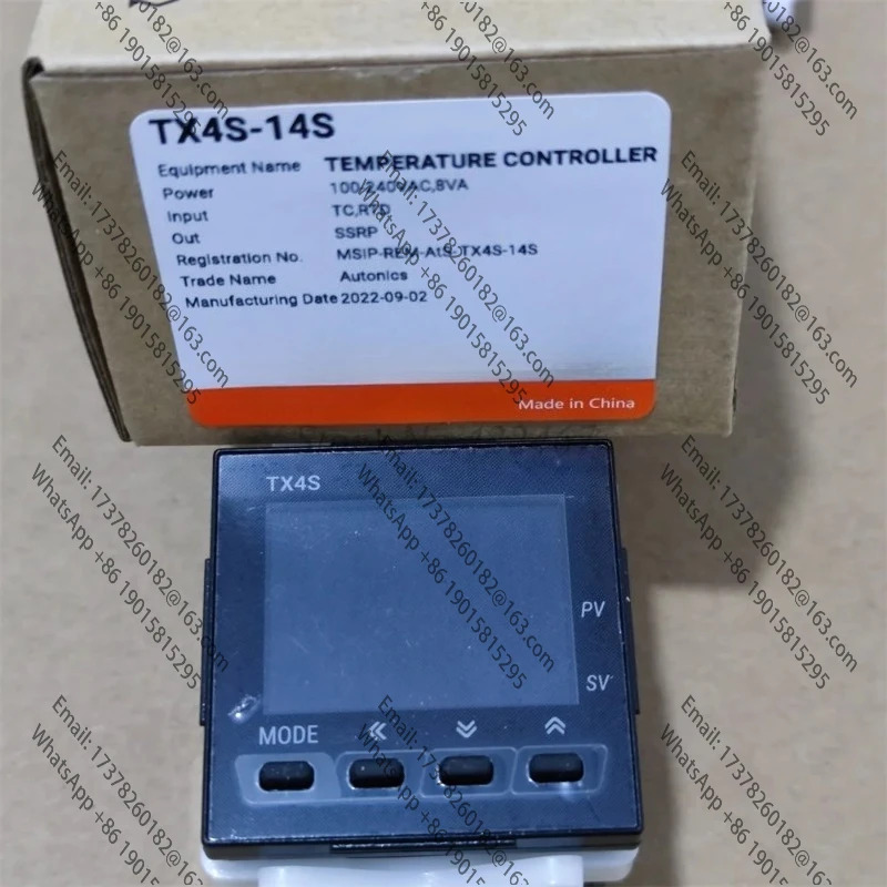 TX4S14S 온도 제어 1 16 DIN .LCD 디스플레이 4 자리 PID SSR 드라이브 출력 1개알람 100 240VAC 50/60Hz