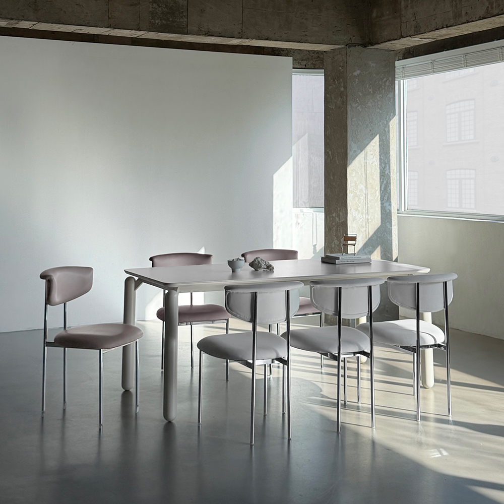 로포텐 취리히 식탁의자 편한 인테리어 가죽 테이블 의자 카페 디자인