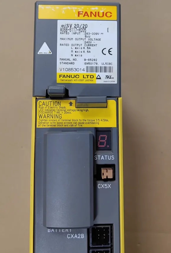 A06B-6117-H205 리퍼 서보 드라이브 ok