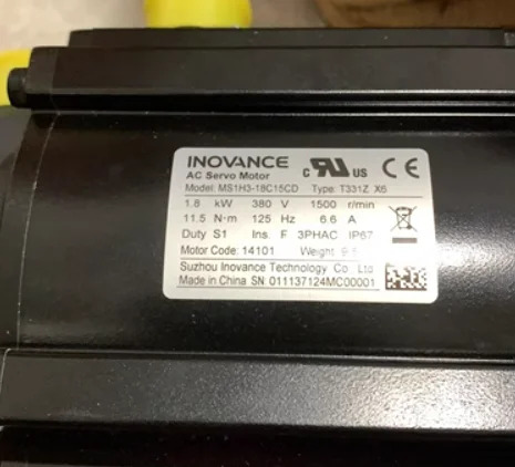 MS1H3-18C15CD-A331Z 1.8kw 모터