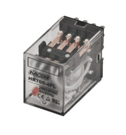카콘 릴레이 HR705-4PL AC220V - 상품 이미지