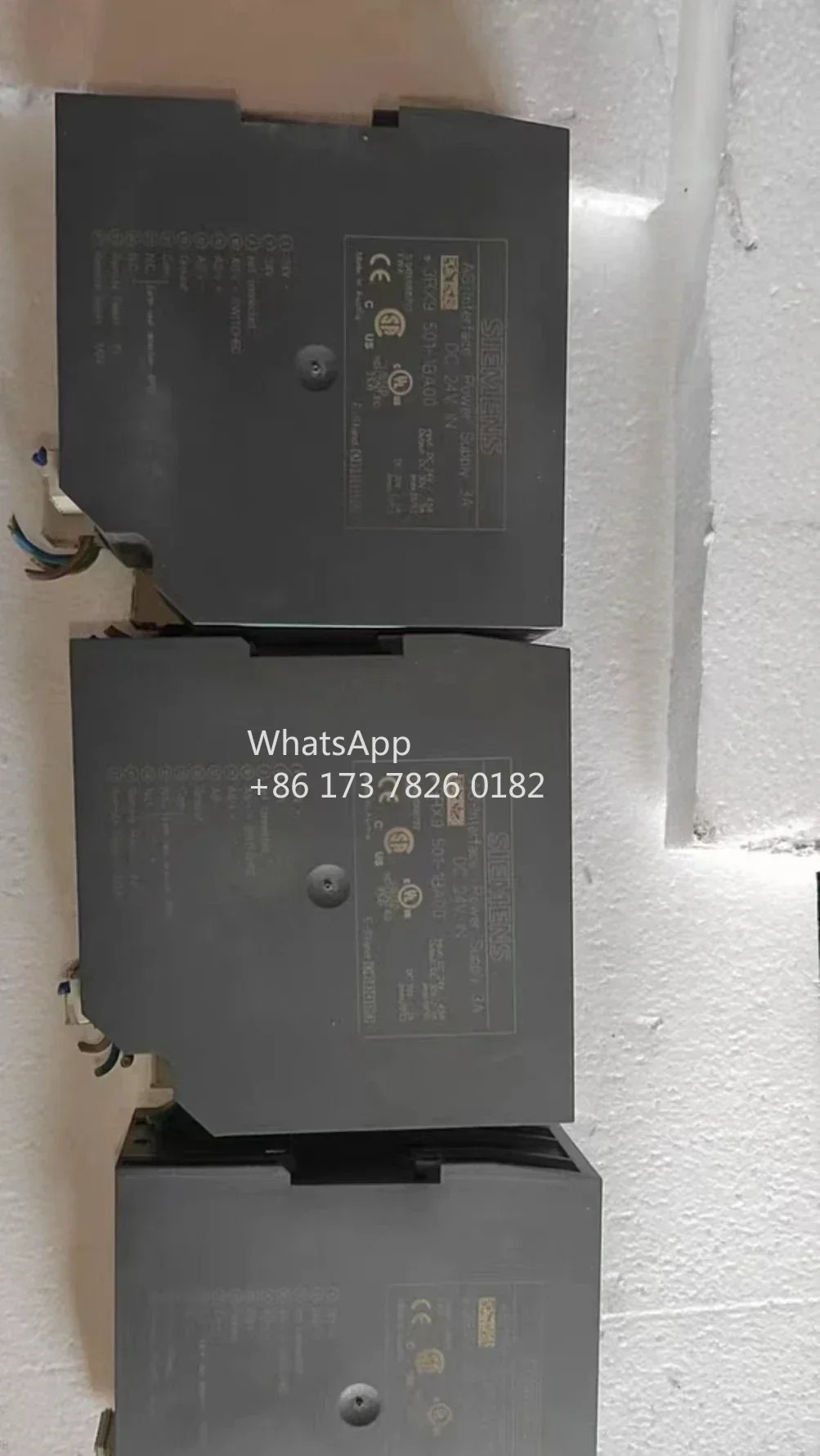 3RX9501-1BA00 AS-i Power 3 A 24 V DC AS 인터페이스 전원공급장치 IP20 IN 3RX9501 1BA00 리퍼