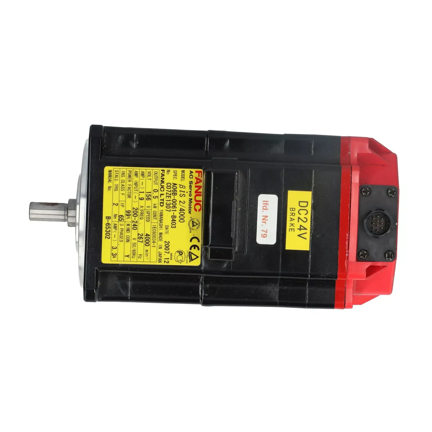 A06B-0061-B403 Fanuc 서보모터 리퍼 완료 A06B 0061 B403