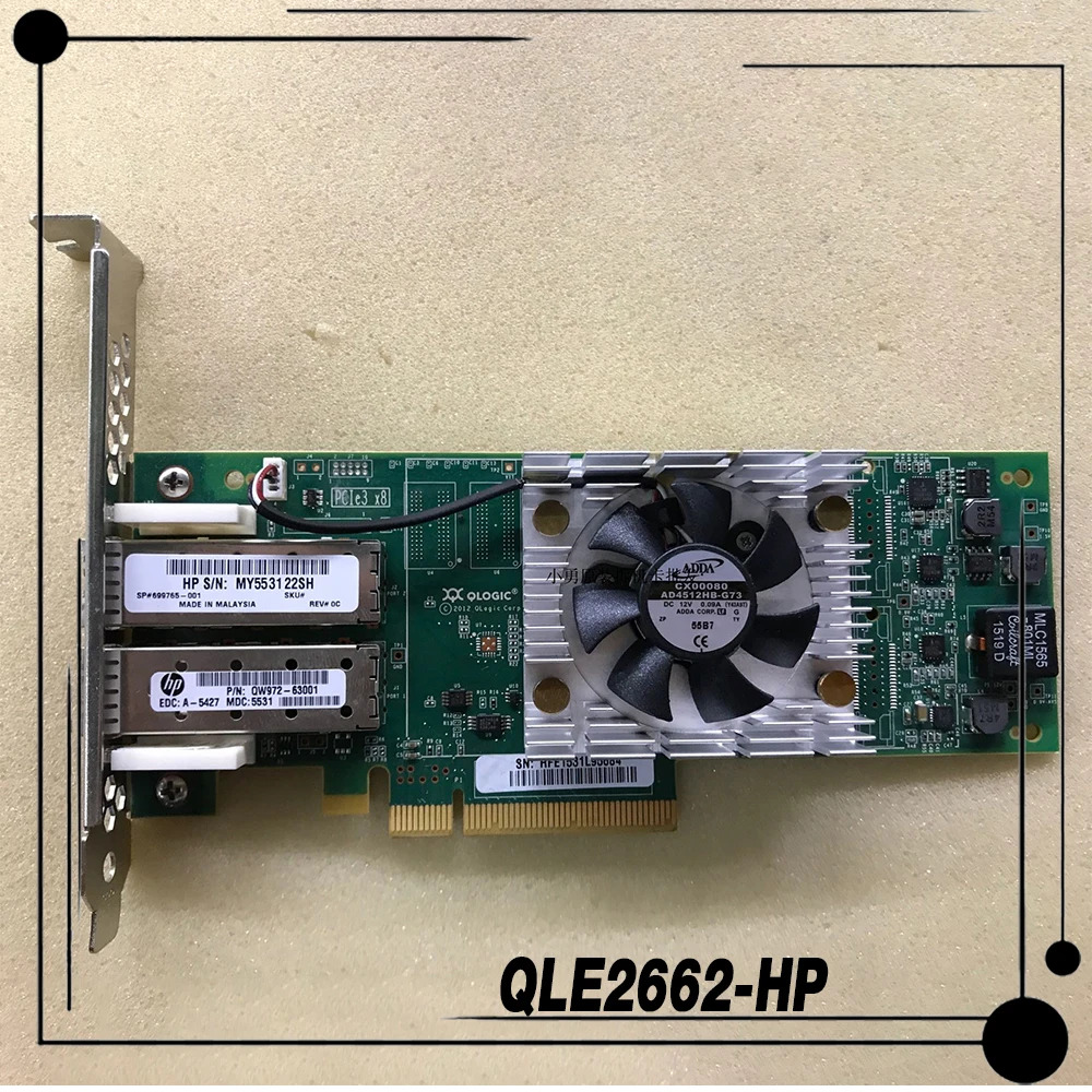 hp호환 QW972A경우 699765 -001 SN1000Q 16Gb 듀얼 포트 광섬유 카드 QLE2662-hp호환