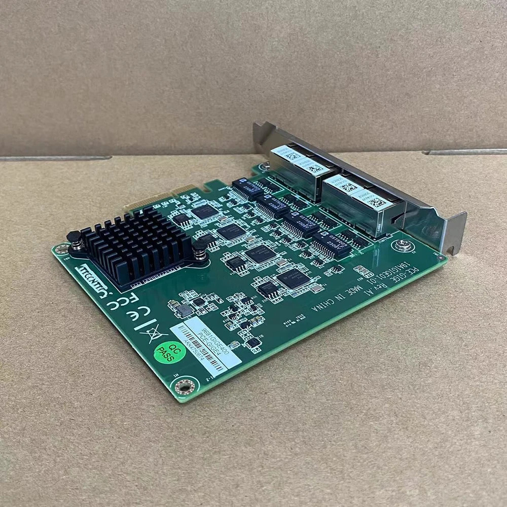 Advantech 이더넷 확장 카드 PCE-GIGE4-00A1 PCE-GIGE4