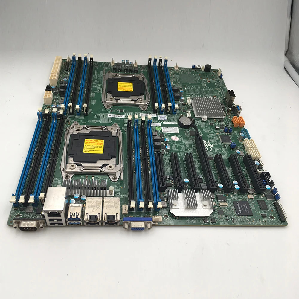Supermicro 서버 마더보드 E5-2600 V4/V3 군 듀얼 포트 10GBase-T SATA36Gbps IPMI 2.0 LGA2011 DDR4X10DRH-iT