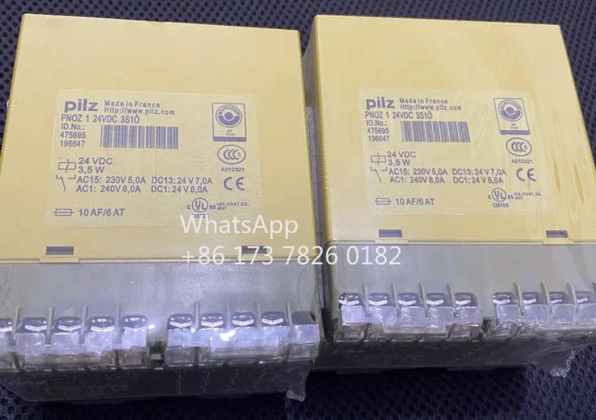 PNOZ안전 릴레이 PNOZ 3S 1024VDC 475695