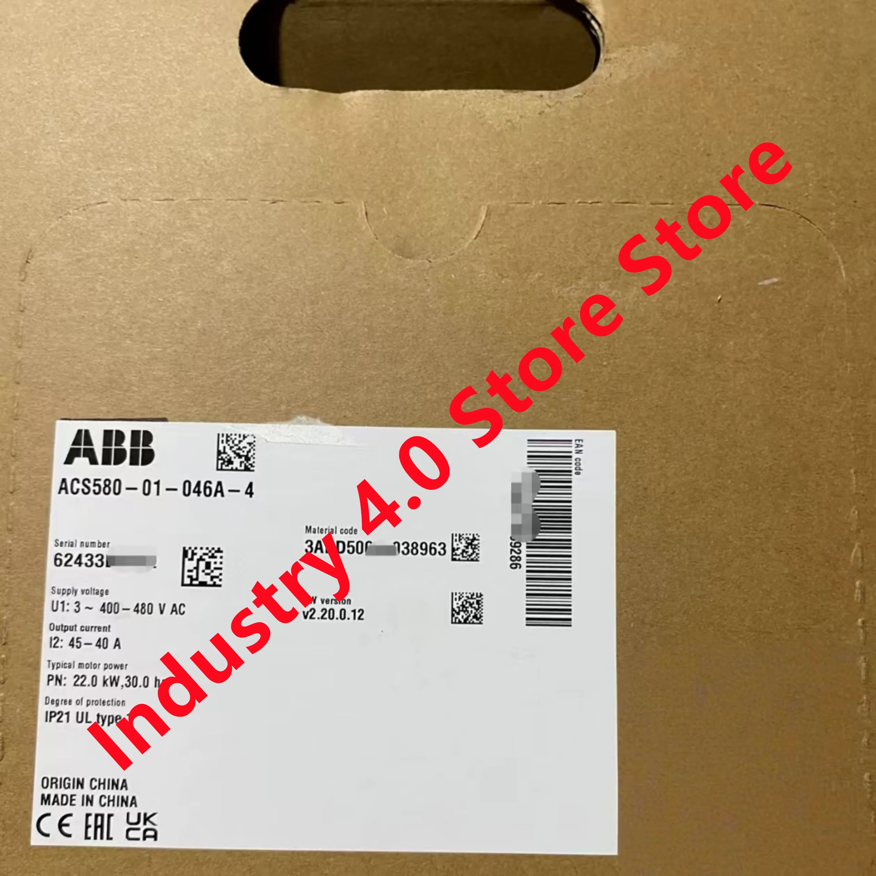 ACS580-01-046A-4 오리지널 신
