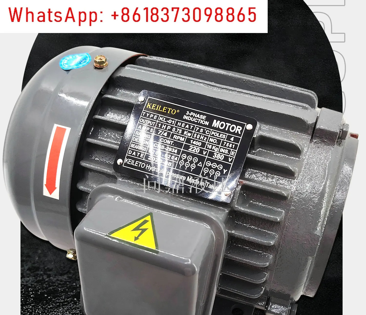 유압 모터 오일 펌프 KL-02 03 04 05/0.75 1.5 2.2 3.75KW 특별