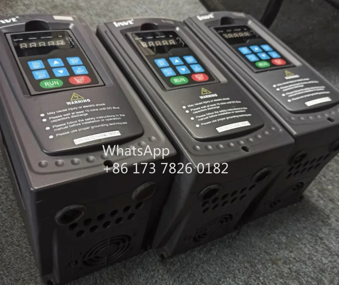 리퍼된 사출성형기 특수인버터 4 5.5kw CHV100V2.0-004G-5R5P-4 기능패키지