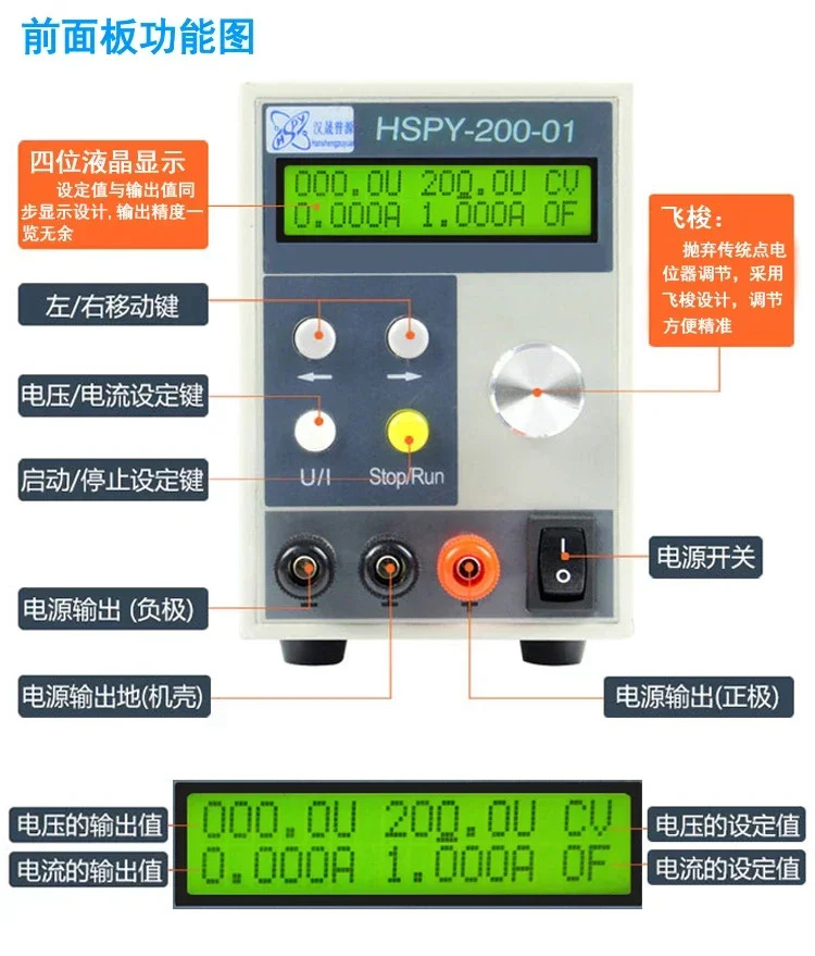 HSPY - 36-03/30 05/60-02 조정 가능DC 전원공급장치 정전압 정전류
