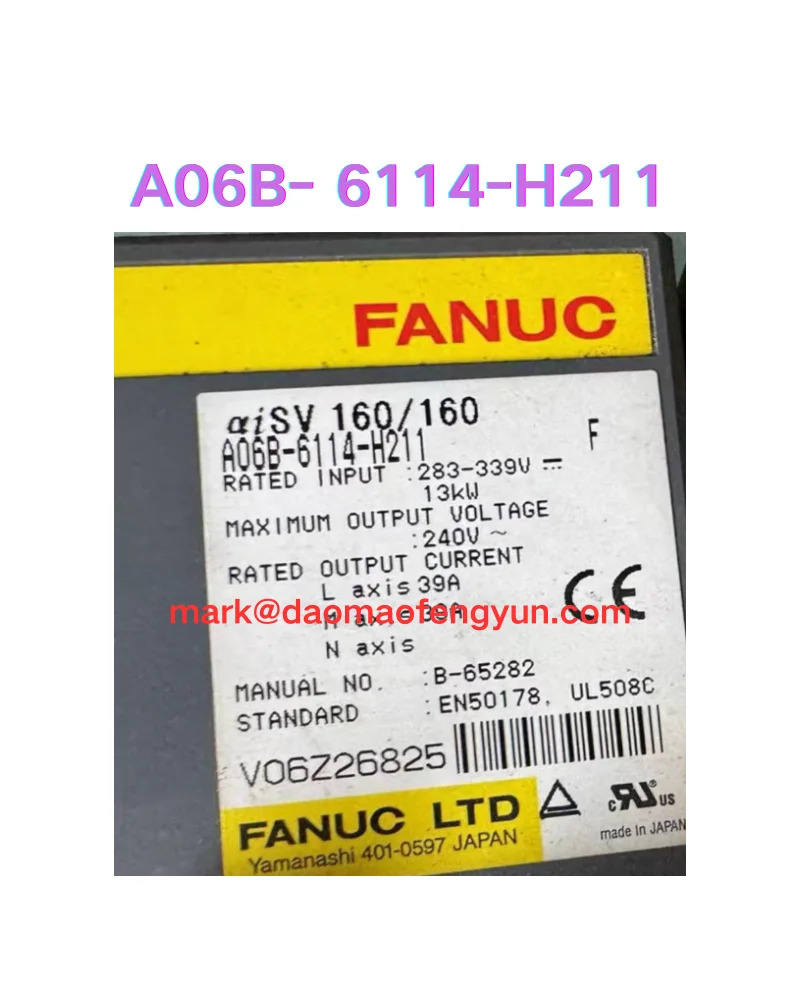 리퍼 서보 드라이브 OK A06B- 6114-H211