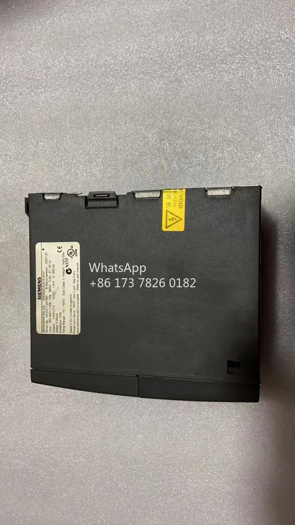 6SE6420-2UD15-5AA1 MICROMASTER 420 프레임 크기 A표준 조작 패널 사6SE6420 2UD15 5AA1