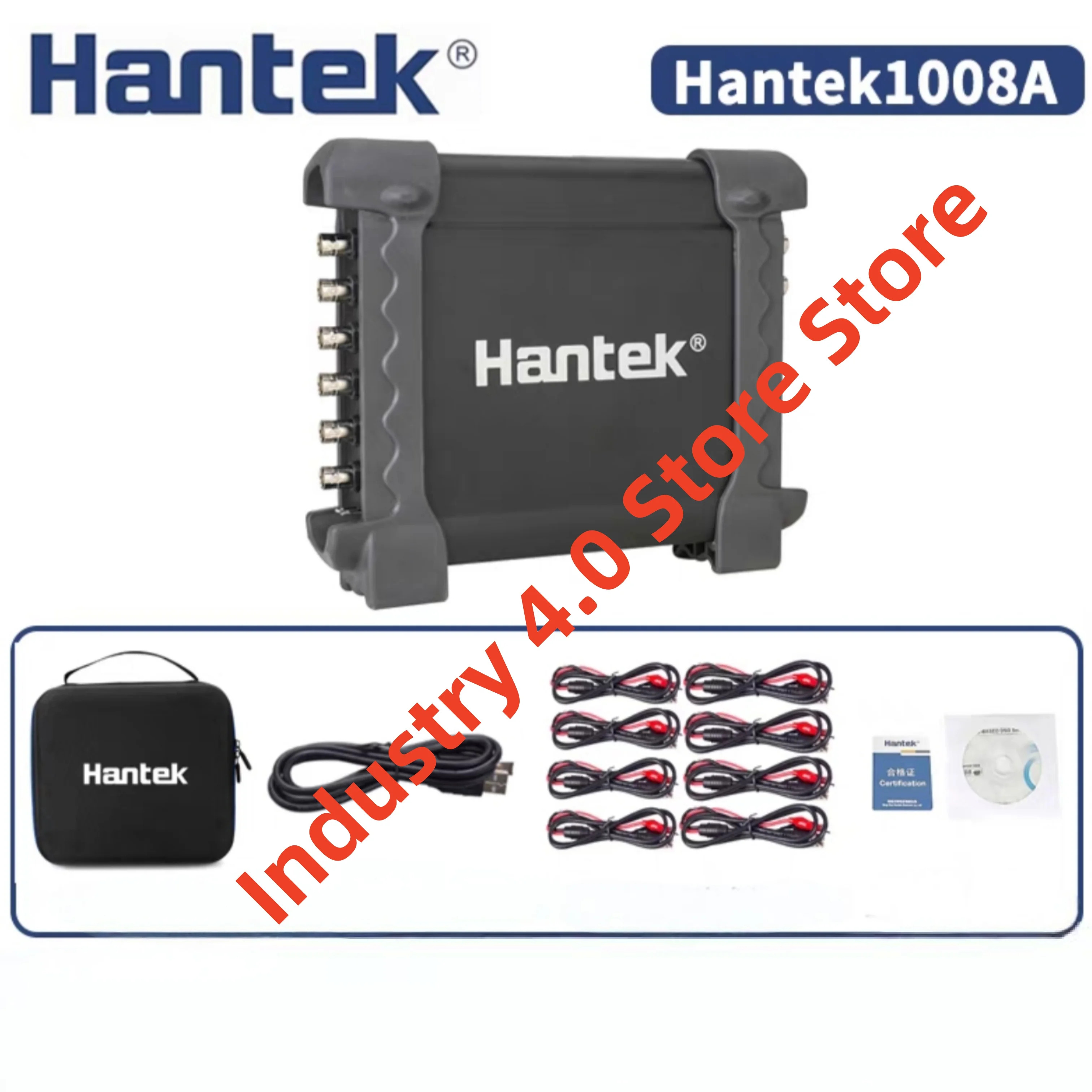Hantek 1008A 1008B 1008C 8채널 USB 가상 오실로스코프 원본