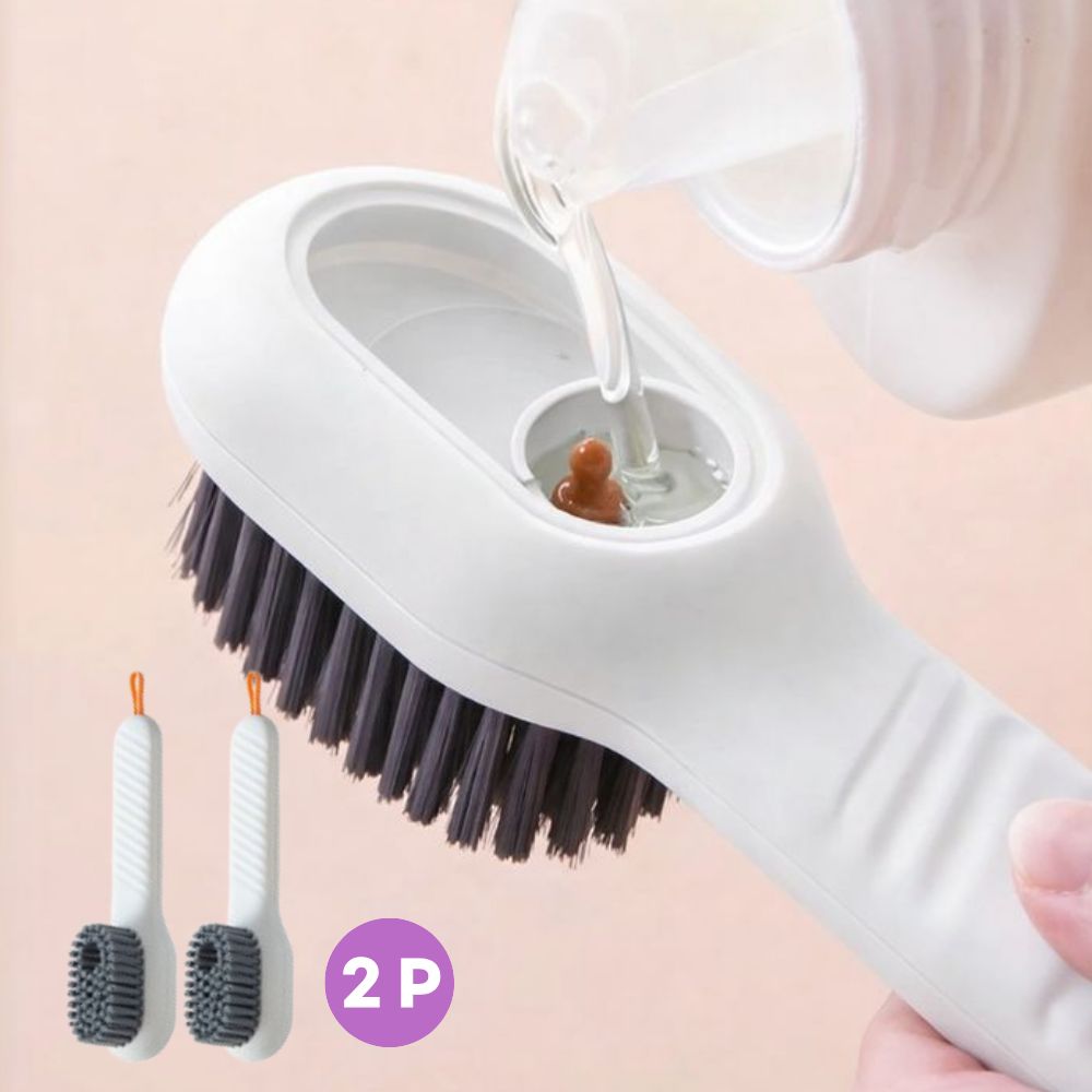 소픽 운동화 청소솔 액체충전용 신발 밑창청소 오염제거 세척솔 2P - 상품 이미지