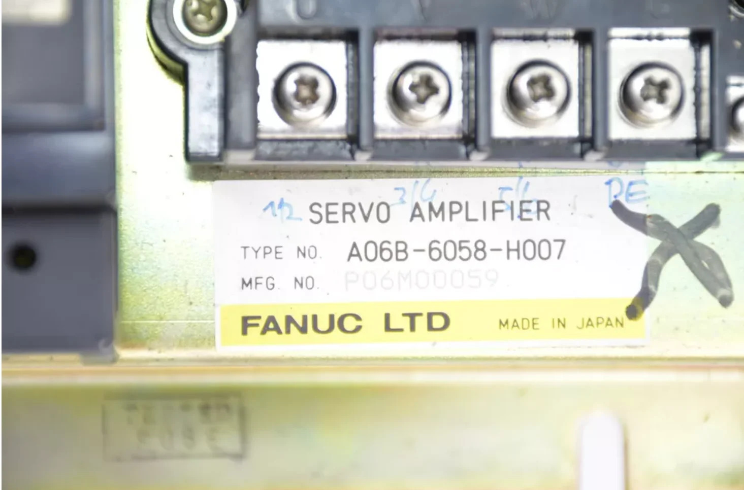 A06B-6058-H007 Fanuc 서보 드라이브 모듈 리퍼 OK A06B 6058 H007