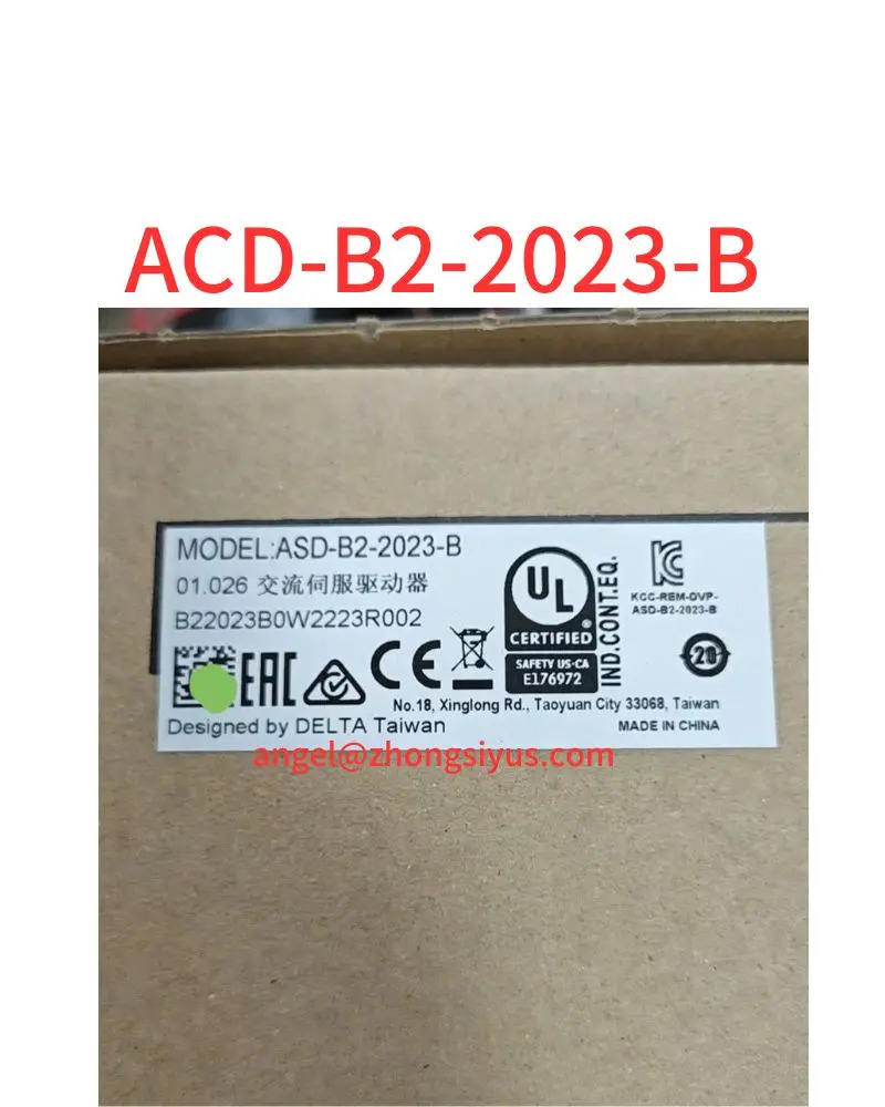ACD-B2--B AC 서보 드라이브