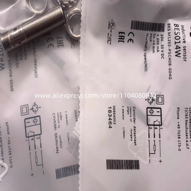 신형 스위치 BES M12EE-PSC40B-S04G BES014W 3 개