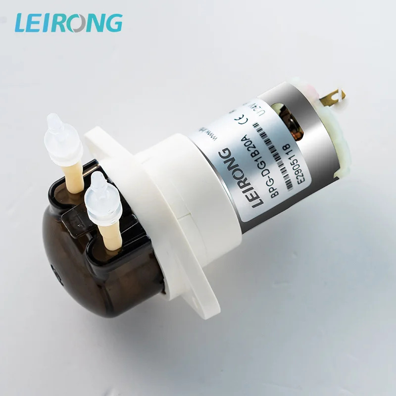 사 직판 BPG 브러시 모터 유량 1-6ml/min 액체 정량 펌프 마이크로 연동