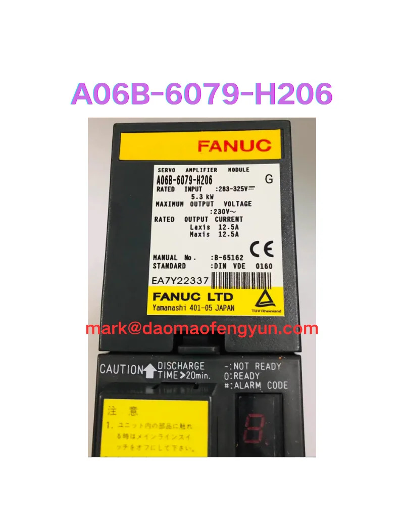 A06B-6079-H206 리퍼 서보 드라이브 확인