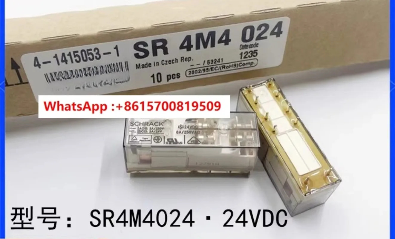 SR4M4024-24VDC 엘리베이터 안전 릴레이 4- 1415053 -1 10피트