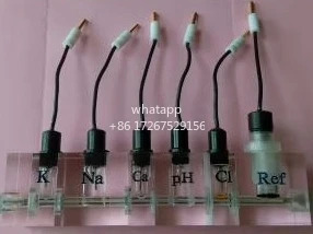 전해질 전극 화전극 륨 나트륨 pH 염소 REF