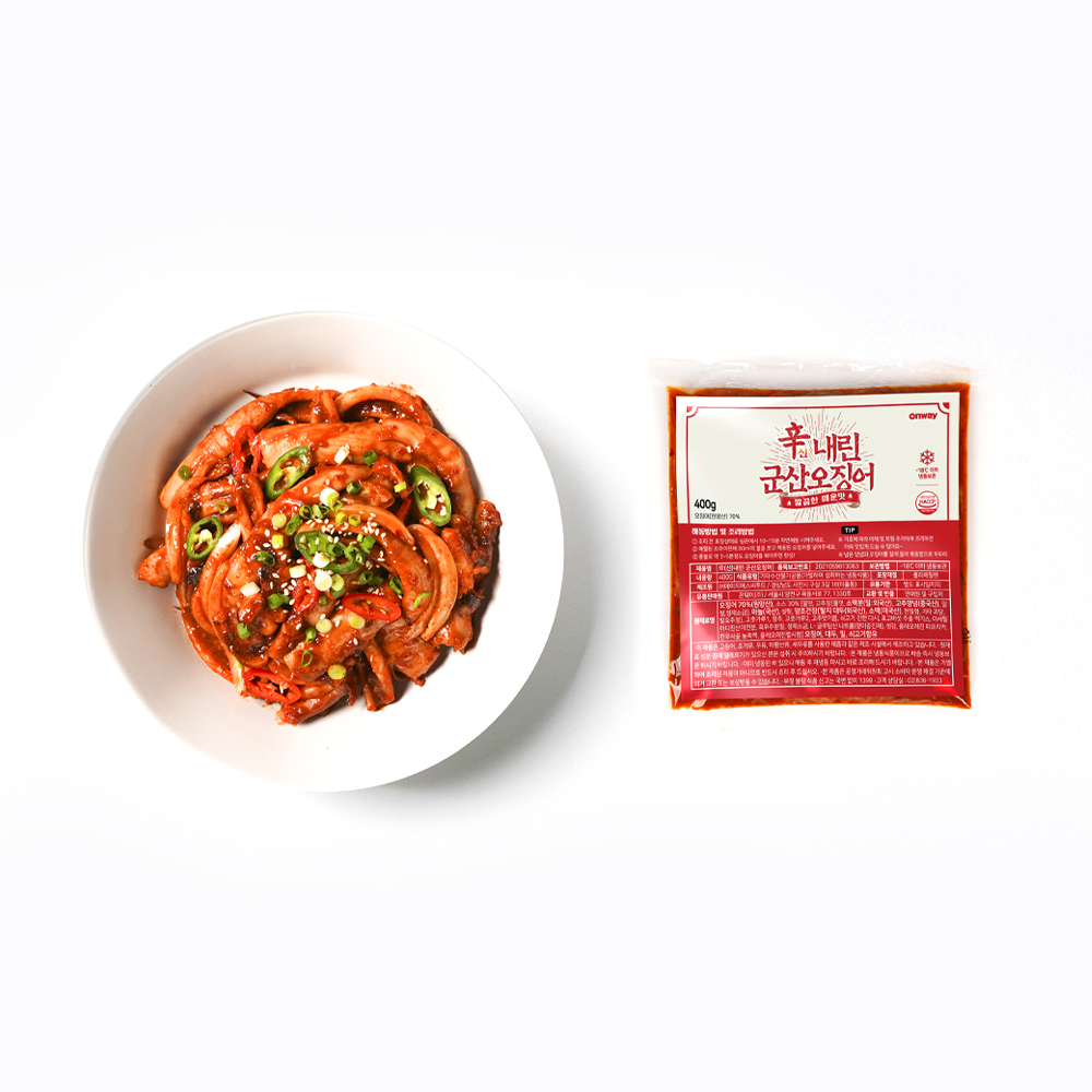 신내린 군산오징어 불오징어 볶음 팔당 400g, 1개 - 상세 이미지 2
