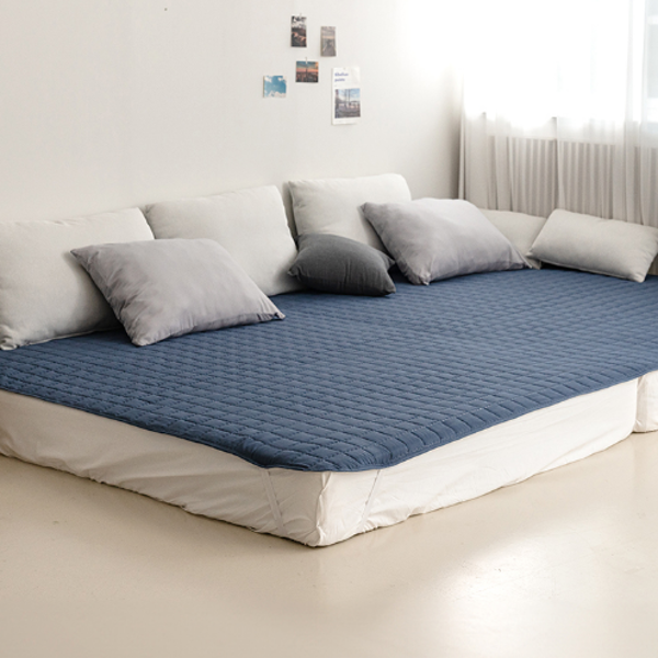 퀼팅 패밀리 침대 패드 마이크로 q 사이즈 패드