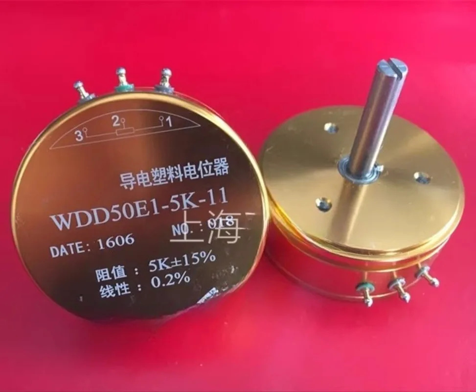 WDD50E1 2K 5K 선형 0.1% 전도성 플라스틱 전위차계