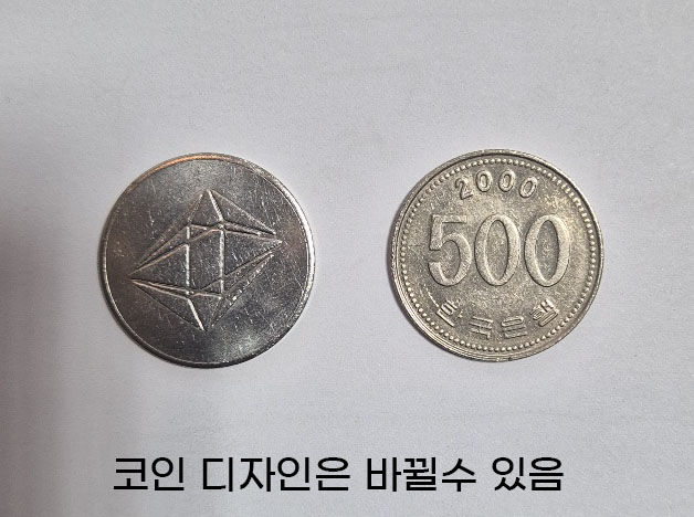 오락기 코인 아케이드 오락실 게임기 동전 (100개) - 상세 이미지 5