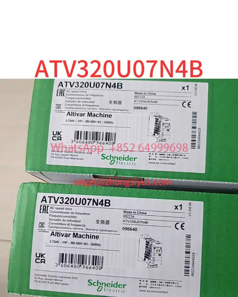 0.75kw 변환기 ATV320U07N4B