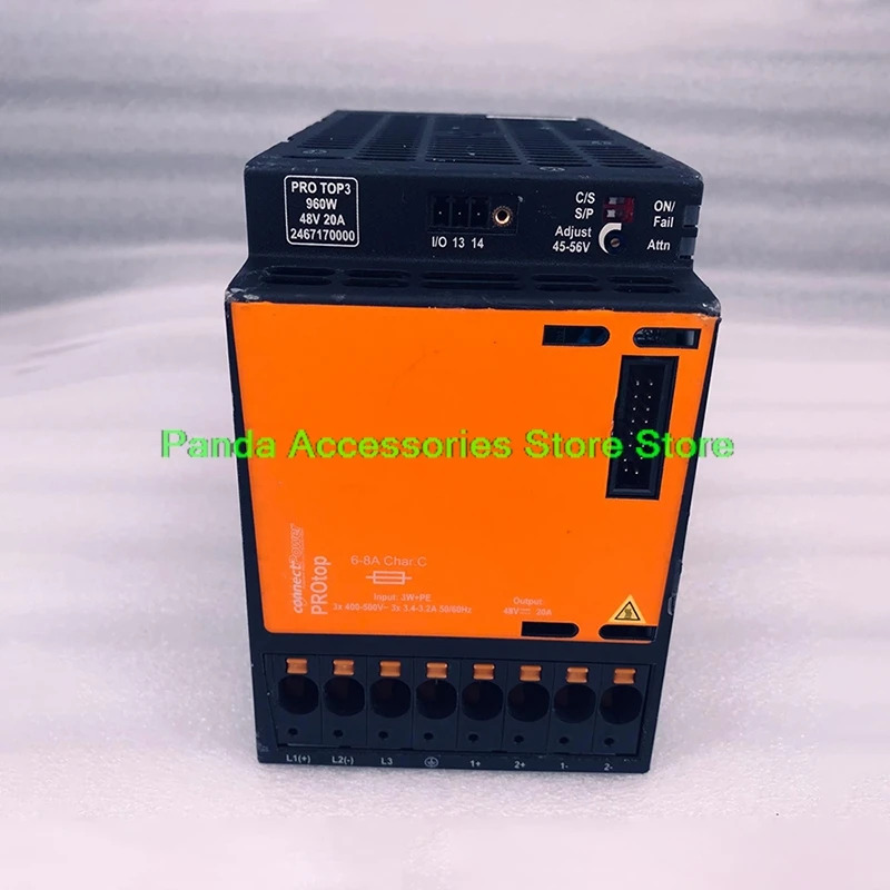 Weidmuller 스위칭 전원공급장치 2467170000 PRO TOP3 960W 48V 20A