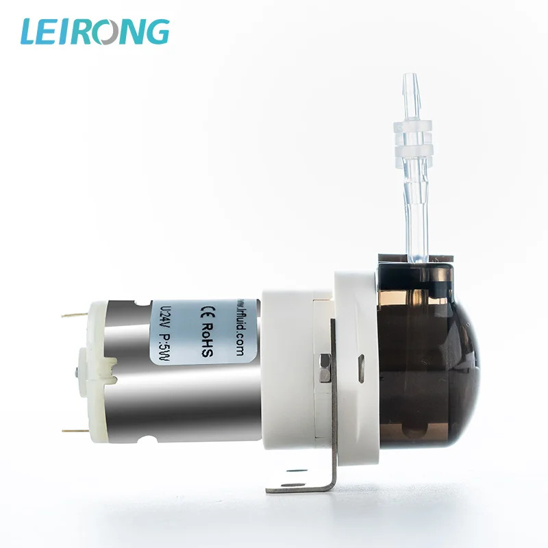 사 직판 BPG 브러시 모터 유량 1-6ml/min 액체 정량 펌프 마이크로 연동