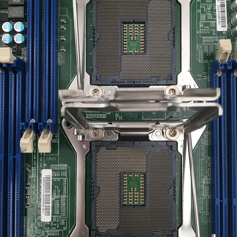 Supermicro 양방향 서버 마더보드 LGA 2011 intel호환 C606 DDR3 Xeon E5-2600 v2 군 PCI-E 3.0X9DRL-3F