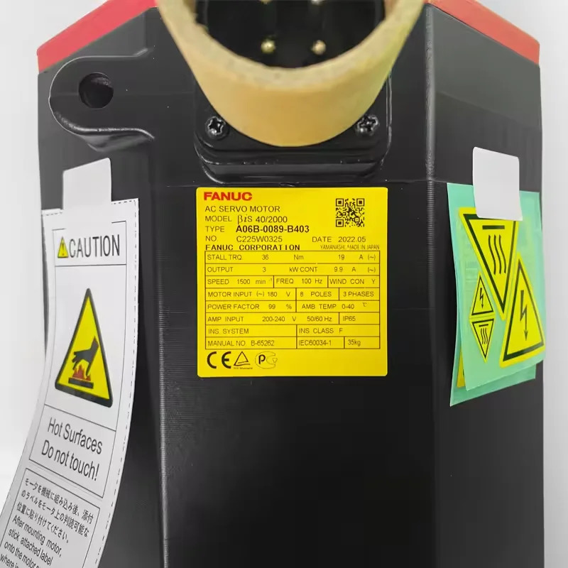 A06B-0089-B403 Fanuc 서보모터 Ok A06B 0089 B403 리퍼 완료