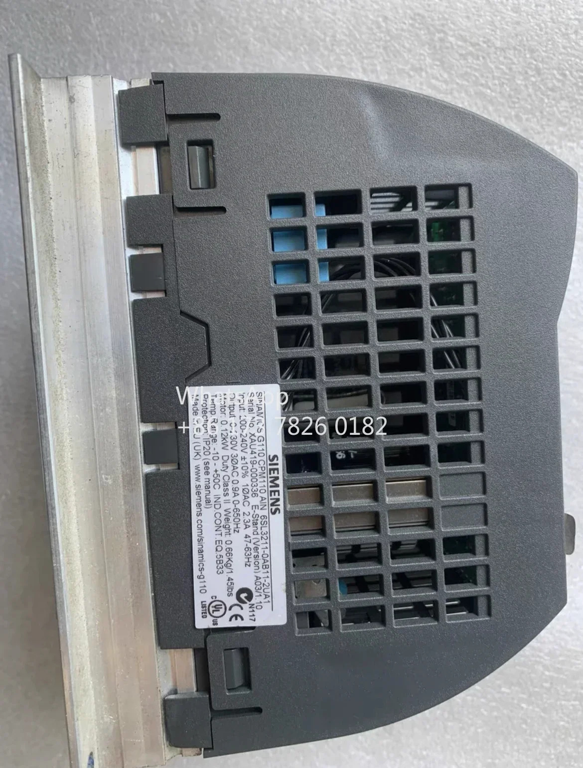6SL3211-0AB11-2UA1 초침 리퍼 완료 ok SINCS G110-CPM110 AC 드라이브 6SL3211 0AB11 2UA1