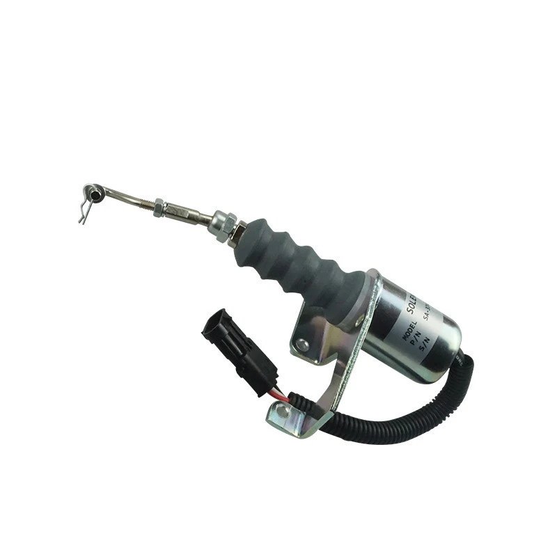 SA-3742-12 12v 24v 디젤 발전기 차단 솔레노이드 밸브 전자석 스위치