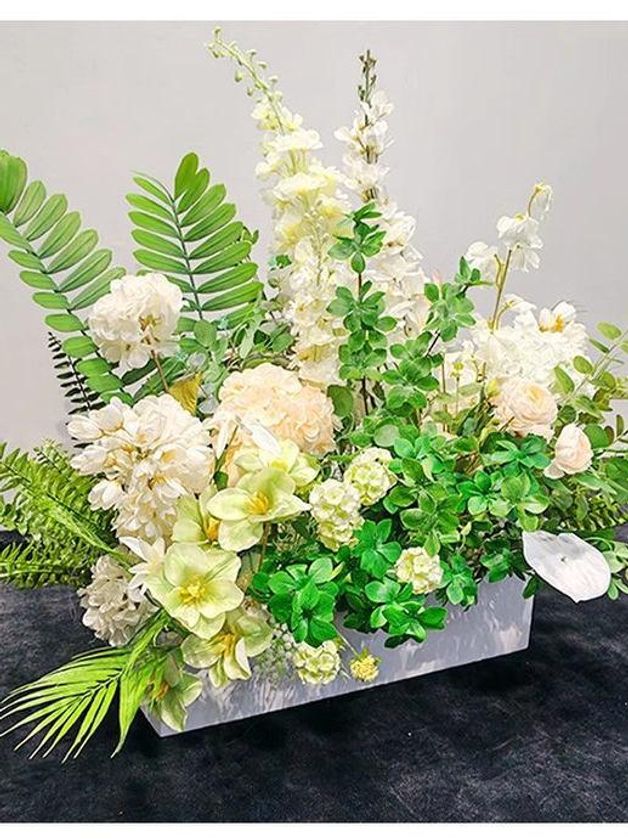 화분 파티션 공간분리대 철제 팁스 인테리어 칸막이 난간 블랙85 x 20 x 30 - 상세 이미지 2