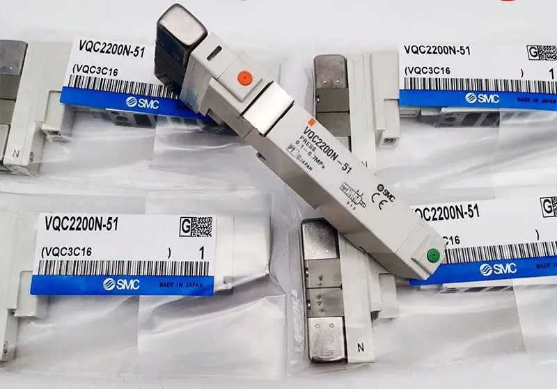 SMC 솔레노이드 밸브 VQ2101/VQC2201/VQ2100/VQC2200-5 VQC2200N-51 2400N VQ