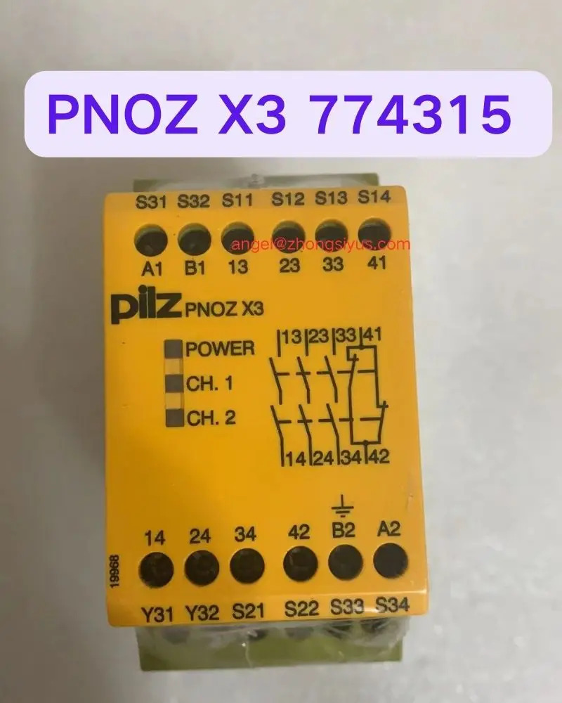 PNOZ X3 774315  안전 릴레이