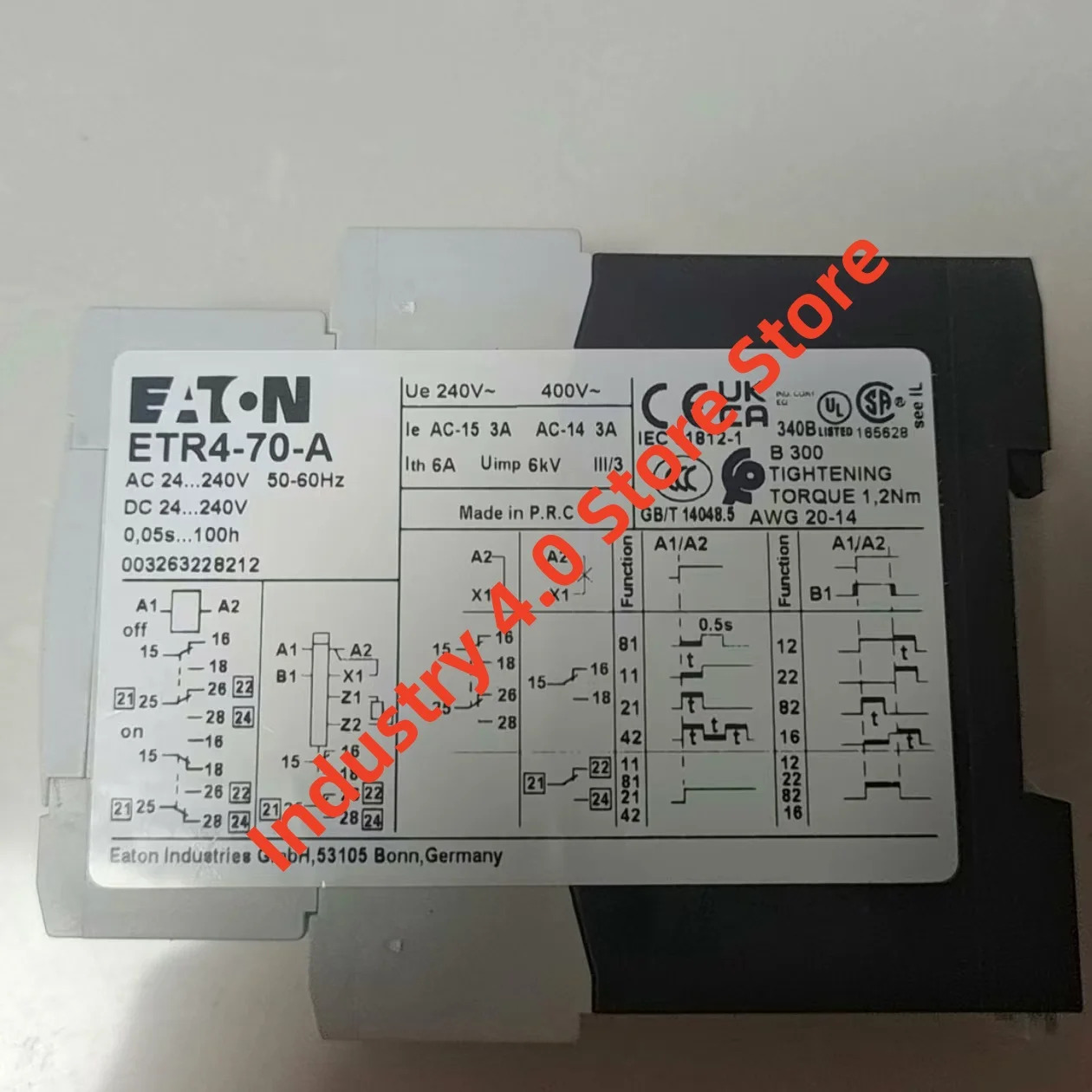ETR4-70-A 전타이밍 릴레이 원본