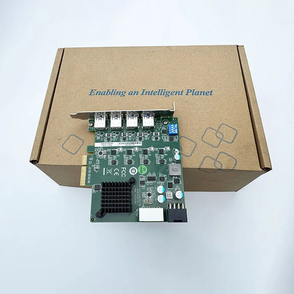 Advantech 산업이미지 수집 카드 PCI-1154 산업카메라 육안 검사 4 포트 USB3.0