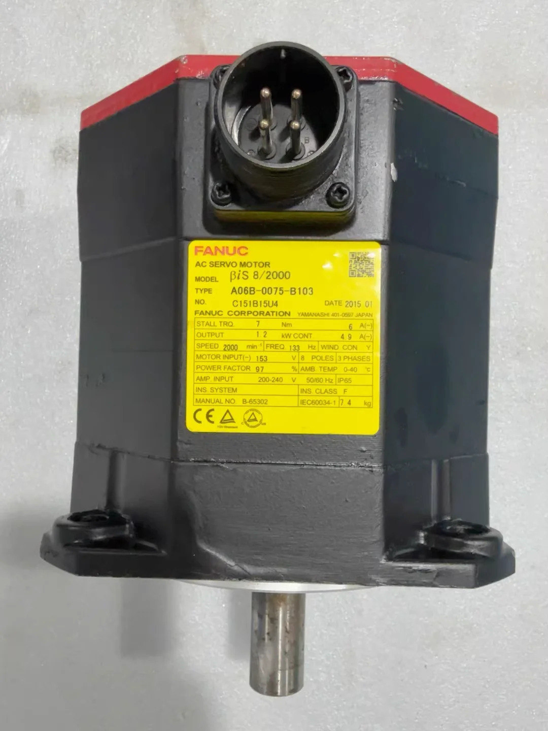 A06B-0075-B103 리퍼 서보모터 OK