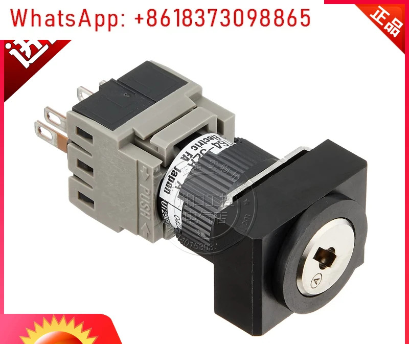 CNC 공작 기계 2단 키 선택 스위치 AH164-J0A11A J2A11A 22A