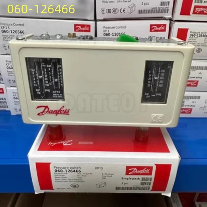 압력 컨트롤러 스위치 고압 저압 보호대 이자동 리셋 060-124566 수동 060-125466Kp15