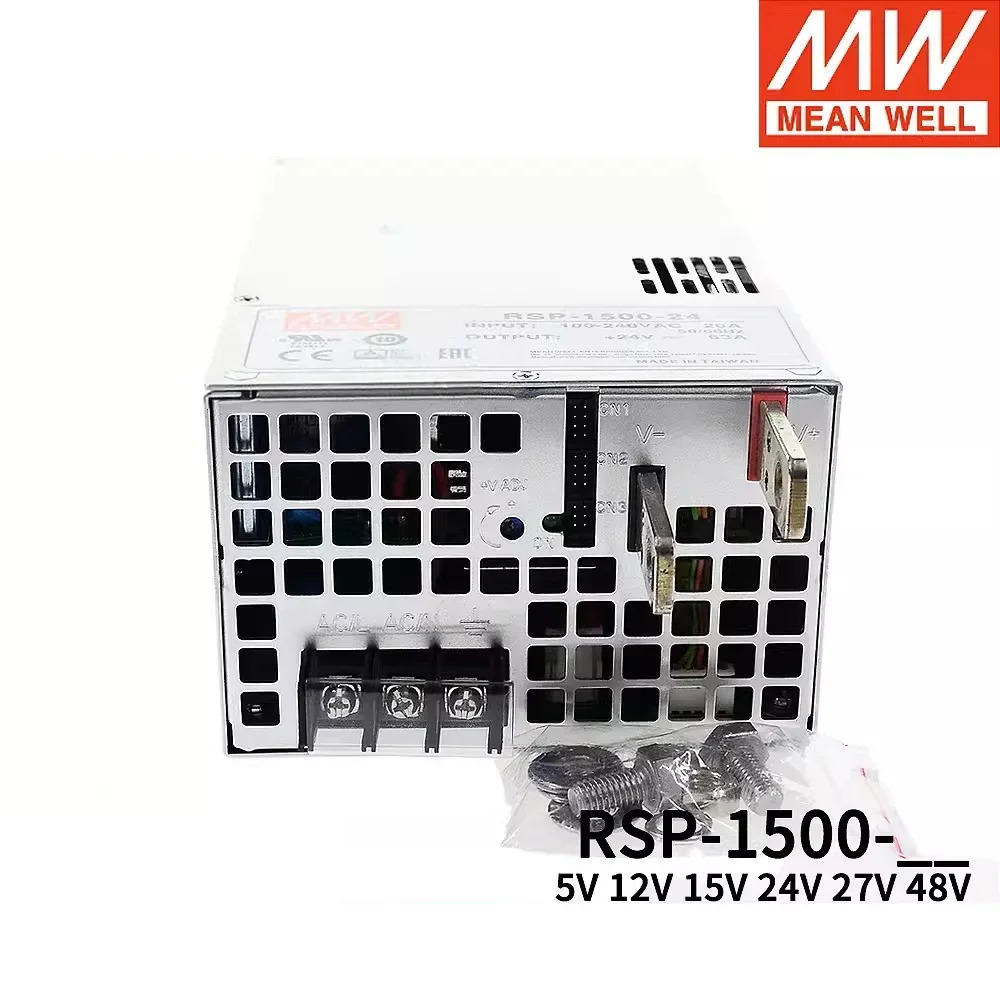 MEAN WELL RSP-1500-24/48/5/12/15/27V 1500W 병렬 고전력 PFC RSP-1500-5 RSP-1500-12 RSP-1500-24 RSP-1500-4