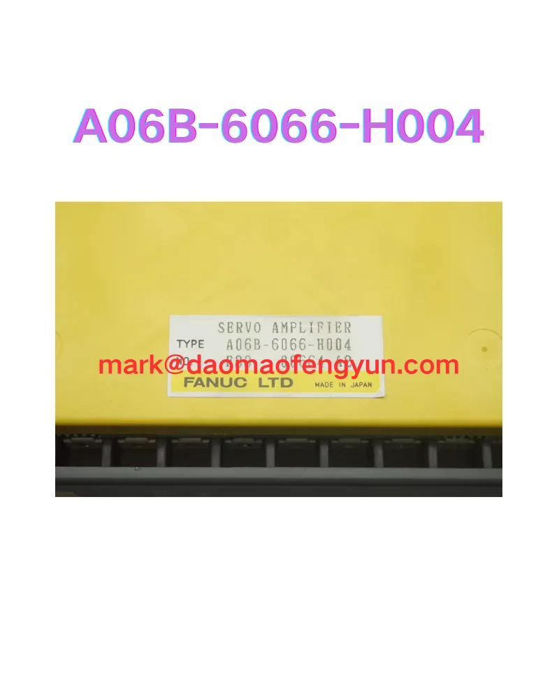 A06B-6066-H004 리퍼 서보 드라이브 OK