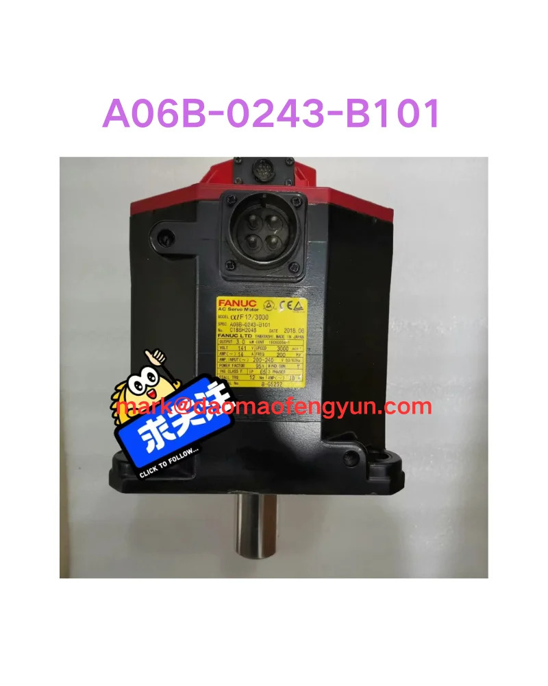 A06B-0243-B101 리퍼 서보모터 OK